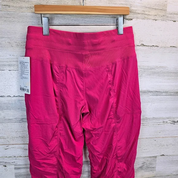 Lululemon Dance Studio Mid-Rise Pants Sonic Pink Size 10 Activewear Balletcore - Picture 10 of 16